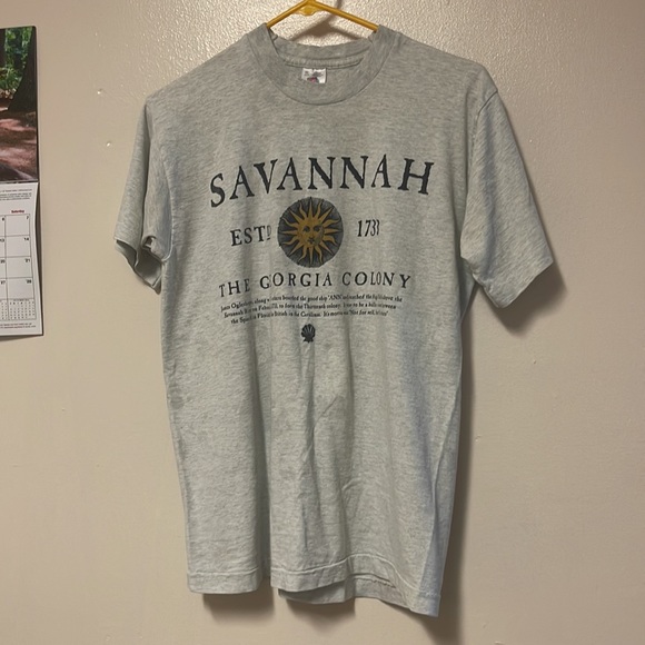 Savannah the Georgia colony established 1733 shirt - Picture 3 of 8